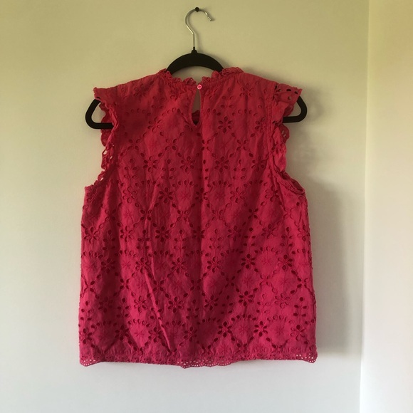 House Of Harlow 1960 Pink Eyelet Tank |‎ Size M - Picture 7 of 7